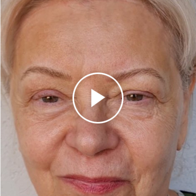 Permanent makeup transformation of nano brows, not microblading in luzern.