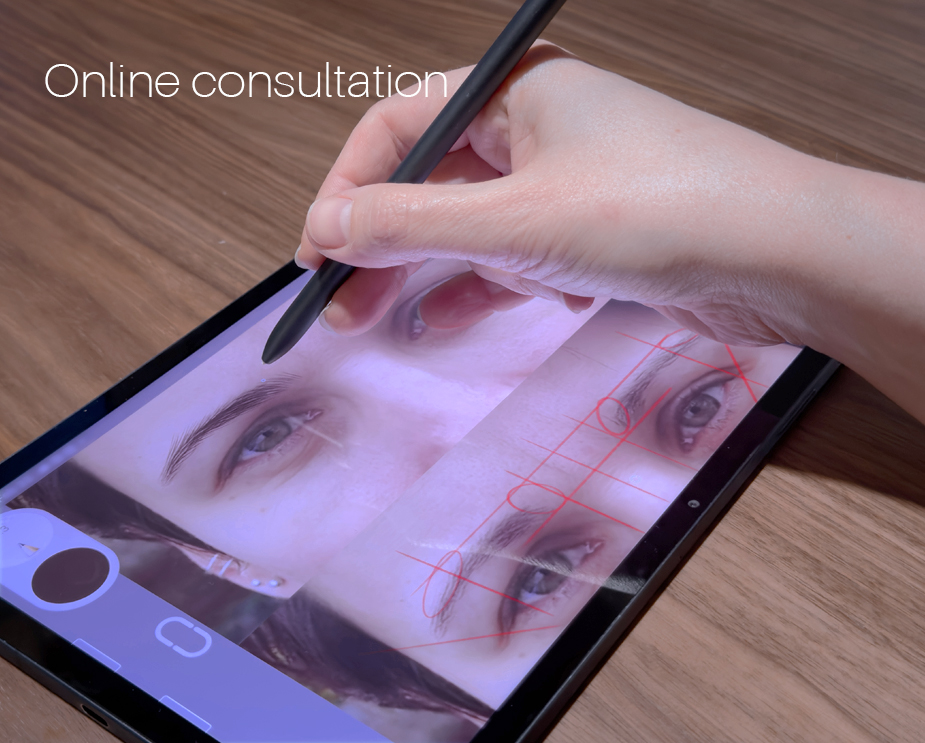 Online Permanent makeup consultation in Luzern studio